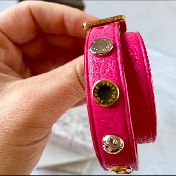 Auth Louis Vuitton Spike It Adjust Rose Bracelet - Picture 6 of 6